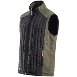 Hibridinė/flisinė vyriška liemenė, alyvuogių spalvos, 2XL KW5011401902060