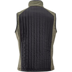 Hibridinė/flisinė vyriška liemenė, alyvuogių spalvos, 2XL KW5011401902060