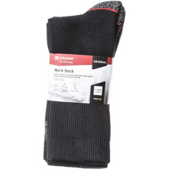 Darbinės kojinės JK: 6-8 (39-42) juodos, 3 poros KW12900050142