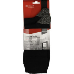 Vasarinės kojinės JK: 3-5 (35-38) juodos, 2 poros KW12900060138