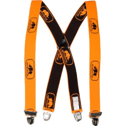 Petnešų segtukai, didelio matomumo, oranžiniai/juodi, 5SD5