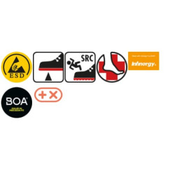 Saugos treniruoklis, Maddox BOA® S3, 43 dydis 72916143