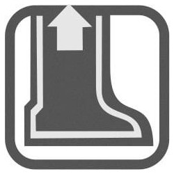 Wader Wellingtons UK: 9, žalias, Lemigo 1965893043