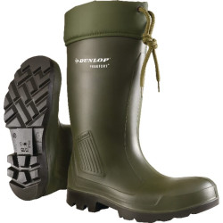 Apsauginiai batai žali, S5 klasės, 10,5 dydžio Wellingtons Purofort® Thermoflex Dunlop C462943VK45