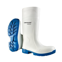 Apsauginiai batai, balti, S4 klasės, 10,5 dydžio, Wellingtons Purofort® FoodPro Dunlop CA6113145