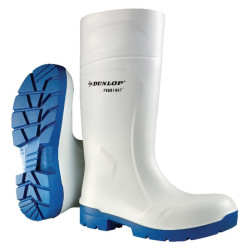 Apsauginiai batai „Wellingtons“ balti, S4 klasės, 3 dydžio, „Purofort® FoodPro Dunlop CA611313536