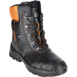 Grandininių pjūklų batai, 45 dydis / JK 10.5, juodi / oranžiniai, „Eco Hunter basic“, „Lupriflex 361645“