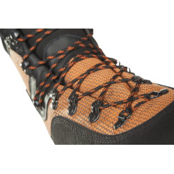 Grandininių pjūklų batai oranžiniai / juodi, 2 klasė, 9 dydis SIP 3SICV43