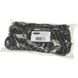 Raišteliai Grisport juodi/pilki 120 cm (10 porų) 24MF