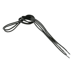 Raišteliai Grisport juodi/pilki 140 cm (10 porų) 25MF