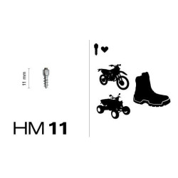 „MaxiGrip®“ 11 mm kietmetalio antgaliai, 24 vnt., 1268950011