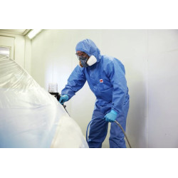 Vienkartiniai kombinezonai, XL dydžio, mėlyni, 3M 4532BXL