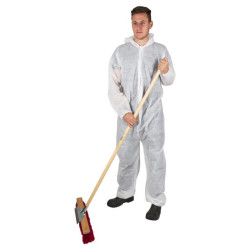 Vienkartiniai kombinezonai XXL, balti, 45gr 3431KER