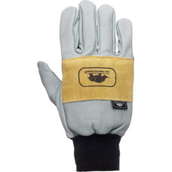 Pirštinės žalios, odinės, 10/XL dydžio, 2SA5, Forestry by SIP 2SA510