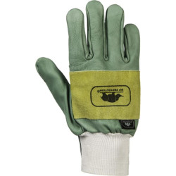 Pirštinės žalios, odinės, 10/XL dydžio, 2SA3, Forestry by SIP 2SA310