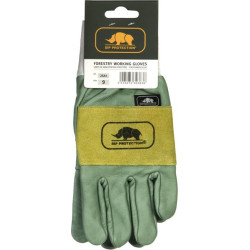 Pirštinės žalios, odinės, 12/3XL dydis, 2SA3, Forestry by SIP, 2SA312