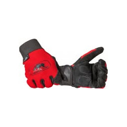 Pirštinės raudonos-juodos odos, 12/3XL dydis, 2XA2, Forestry by SIP 2XA212