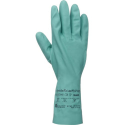 Darbo pirštinės raudonos, 33 cm ilgio, 9/L dydis, „Sol-Vex Gardening by Ansell“ HS376759