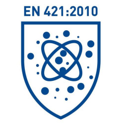 Vienkartinės mėlynos nitrilo gumos darbo pirštinės, 24 cm ilgio, 10/XL dydis, „Xpert“ iš „Semperguard“, 3000001630