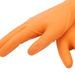 Švelniai suimamos oranžinės XL spalvos 100 vnt. RX84ORGDPXL