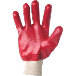 Darbinės pirštinės, raudonos, medvilninės, 10/XL dydžio, „Protect by Kramp“ KG0300110