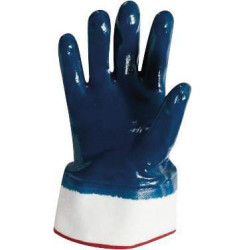 Darbinės pirštinės mėlynai baltos medvilnės/audinio, 10/XL dydis, „Bluesafe by Honeywell HS1571“