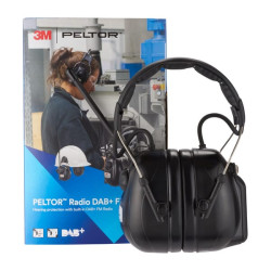 Ausų apsaugos. Radijas DAB+FM, galvos juosta HRXD7A01