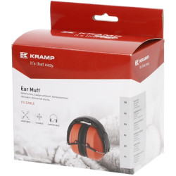 Sulankstomos ausinės, oranžinės, SNR: 32,1 dB KH130003