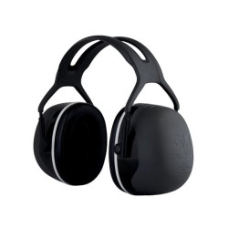 Ausų apsaugos X5A su galvos juosta, juodos spalvos PEX5A