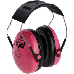 Vaikiškos ausinės 27dB rožinės H510AKP