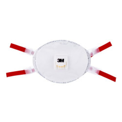 Dulkių kaukė su vožtuvu, P3 (5 vnt.) 8835PLUS