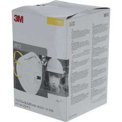 Dulkių kaukė FFP1+V (10P) 8812P10