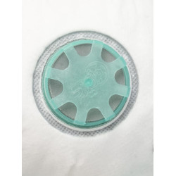 BLS 129BW FFP2 R D veido kaukė su vožtuvu, 15 vnt. BLS8006184P015