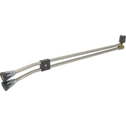 Dvigubas nerūdijančio plieno purškimo antgalis HD53610