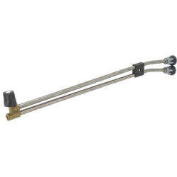 Dvigubas nerūdijančio plieno purškimo antgalis HD53610