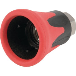 Antgalio apsauga, nerūdijančio plieno, raudona, HD90006