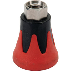 Antgalio apsauga, nerūdijančio plieno, raudona, HD90006