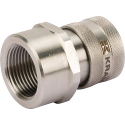 Movinė QR jungtis Ø18,2 mm x F 3/8" nerūdijančio plieno 2704380KR
