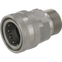 Movinė QR jungtis su vidine sriegiu Ø18,2 mm x M 1/4" nerūdijančio plieno 2704141KR
