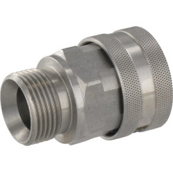 Movinė QR jungtis su vidine sriegiu Ø18,2 mm x M 1/4" nerūdijančio plieno 2704141KR