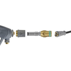 Išorinė jungtis ST-247 x TR22 išorinis sriegis, nerūdijantis plienas HD200247120