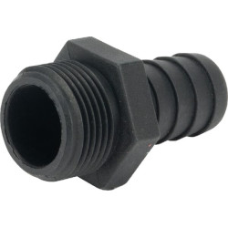 Žarnos antgalis 19 mm x M 3/4". 1601019019