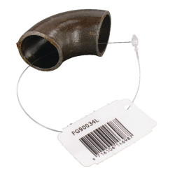 Privirinama alkūnė 90°, juod. 3/4" FG90034L