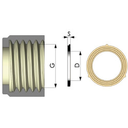 Plokščia tarpinė EPDM 1 1/4" 0200125160909