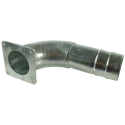 90° alkūnė + flanšas + žarnos galas 5" 5304090Z