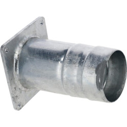 Kvadratinis flanšas su 5" žarnos antgaliu, cinkuotas 5304000Z