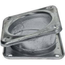 Alkūnė 17° + 2 flanšai 6" 6303017