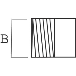 Srieginis vamzdis 6" 150mm 6600000Z