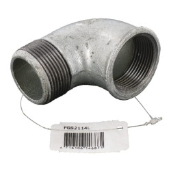 Alkūnė, vidinis/išorinis sriegis, cinkuota 1 1/4" FG92114L