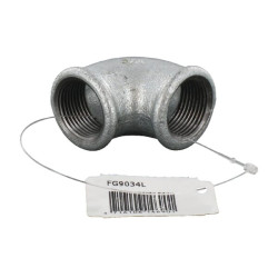 90° alkūnė, vidpadžio sriegis 3/4" FG9034L